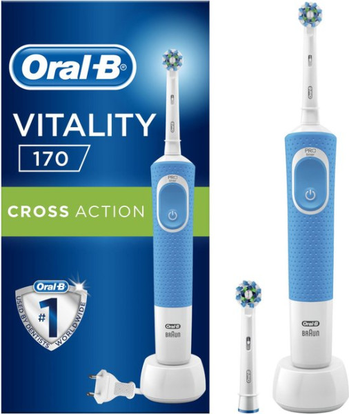 Oral-B CrossAction - Vitality 170 - Elektrische Tandenborstel - Wit