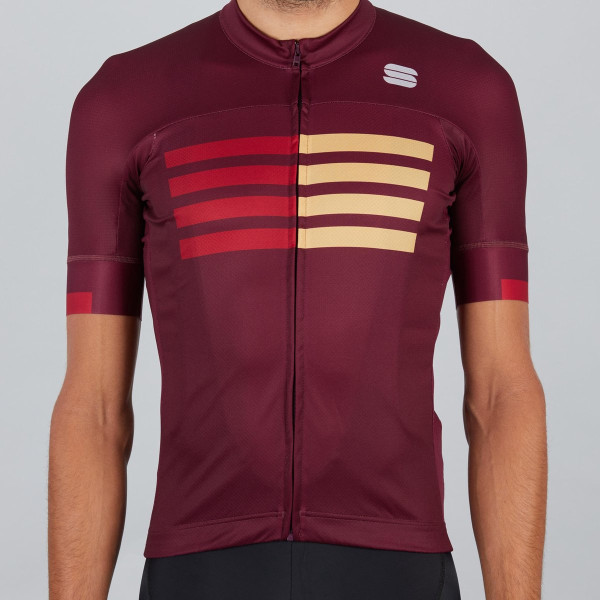 Sportful Wire Fietsshirt - Maat M - Heren - Rood