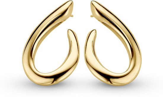 Casa Jewelry Oorhangers Fame - Goud Verguld