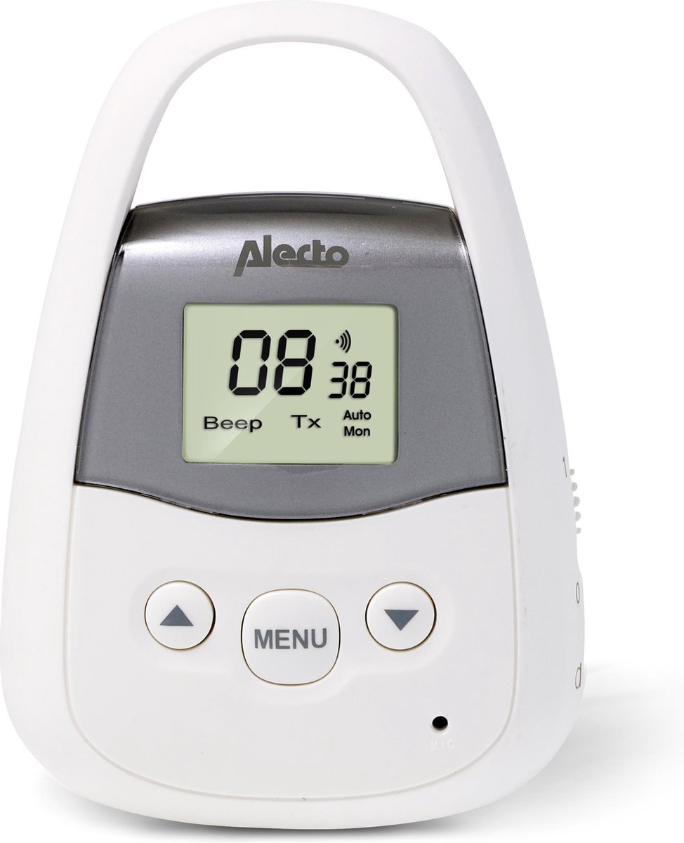 Alecto DBX-93 - Extra babyunit voor DBX-92 - Wit/Antraciet