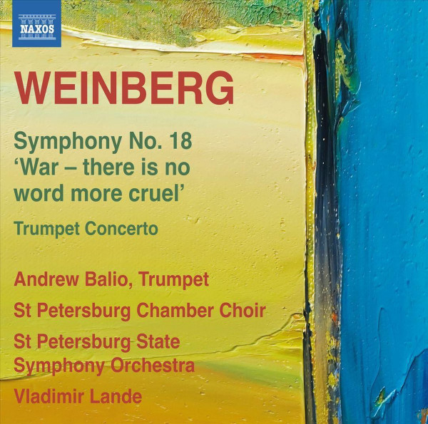 St Petersburg Chambe Andrew Balio - Symphony No 18 'war , No Word More (CD)