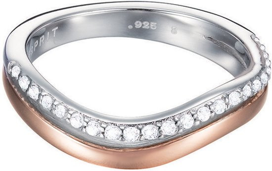 Esprit Ring - Zilver - Zilverkleurig - 18 mm