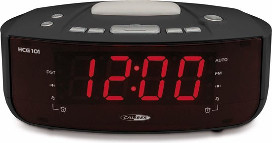 Caliber HCG101 - Wekkerradio Wake Up Light - Zwart