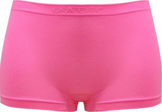 MAGIC Bodyfashion Maat XXL Comfort Boy-Short 2-Pack Pink Ribbon Vrouwen
