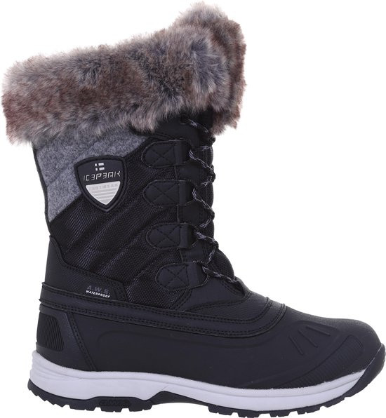 Icepeak Ansina Dames Snowboots - Black - Maat 42