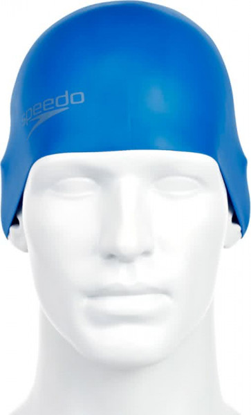 Speedo Badmuts Moulded Silicone - Unisex - Blauw - One Size