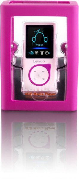 Lenco Xemio-668 - MP3-Speler incl 8GB micro SD en oordopjes - Roze
