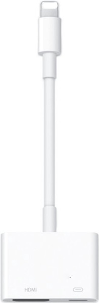 Lightning Digital AV Adapter Full HD Van In Round – Geschikt Voor Apple iPhone & iPad Apparaten