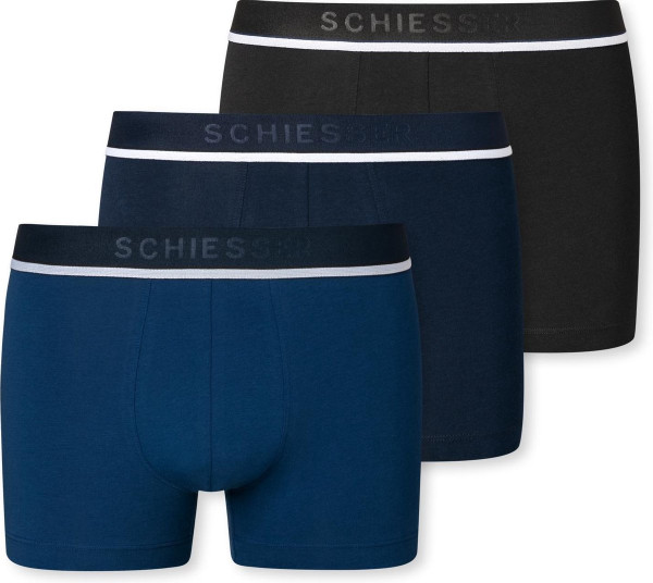 Schiesser Maat XL 95/5 Organic Heren Shorts - 3 pack