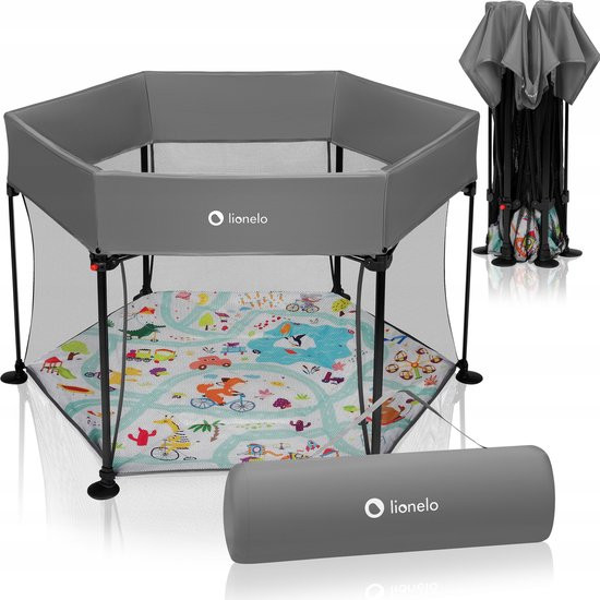 Lionelo Roel - Kinderbox - LockGuard - Transporttas - tot 2 jaar