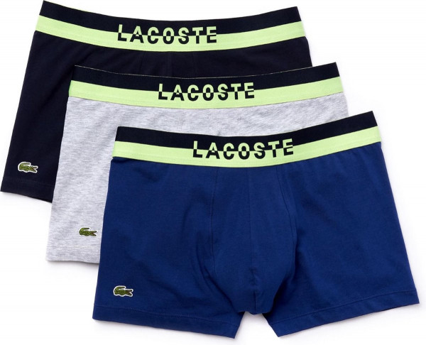 Lacoste Heren 3-pack Trunk - XS - Multi