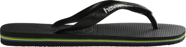 Havaianas -maat 43-44 -Brasil Logo Unisex Slippers - Black