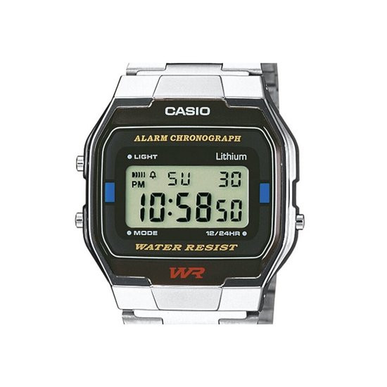 Casio horloge A163WA-1QES retro