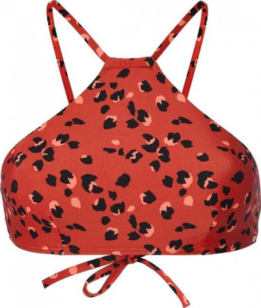 O'Neill - 36 - Cali Mix Crop Bikini Top - Red Aop