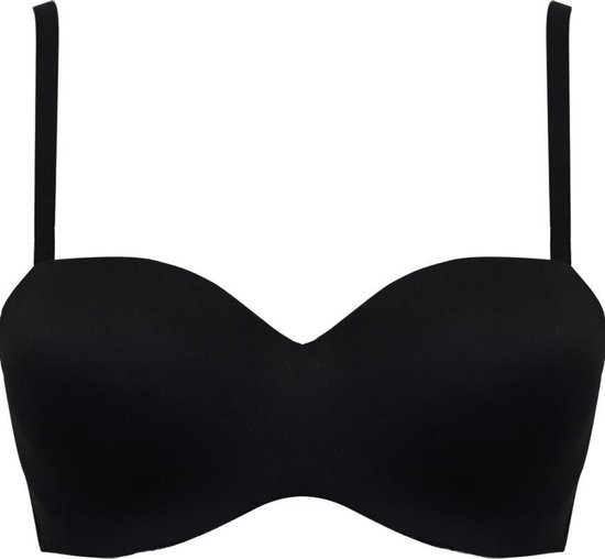 MAGIC Bodyfashion Maat 70B Luxury Strapless Bra Black Vrouwen