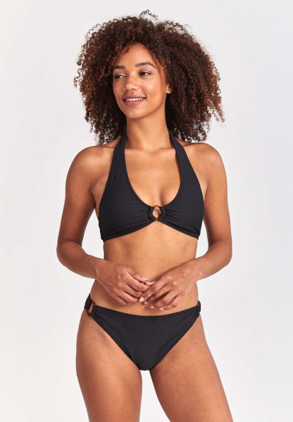 Shiwi - 40 - CARO bikini set WAFFLE STRUCTURE - black