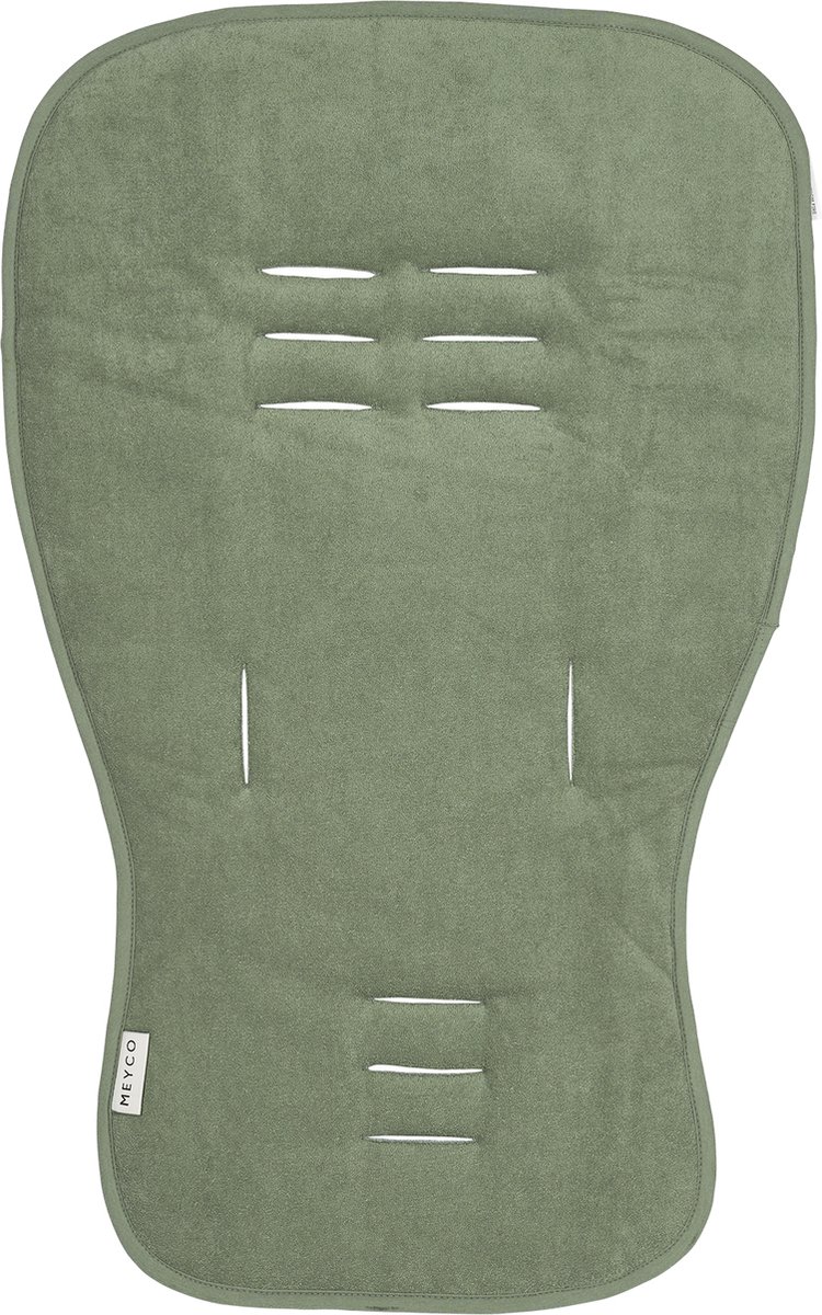 Meyco buggy inlegger - badstof - forest green