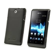 Muvit Sony MFX Xperia E Minigel Case Smoke Black