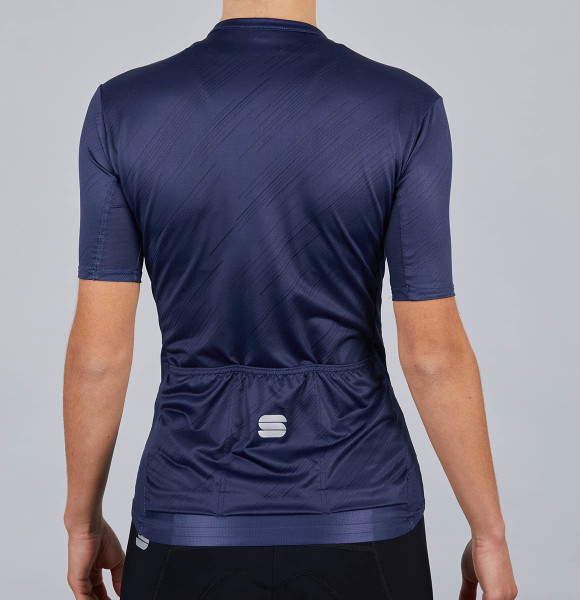 Sportful- Maat M Flare W Fietsshirt Dames - Blauw