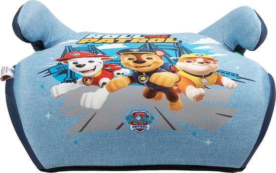 Nickelodeon I-Size Zitverhoger Paw Patrol 125-150cm - Veilig - Comfortabel - Stijlvol Desig