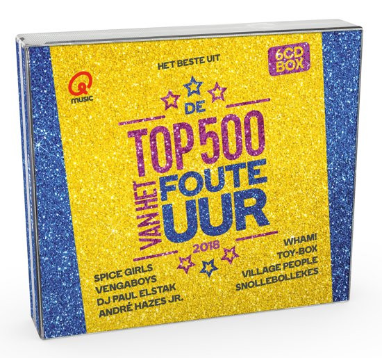 Qmusic - Qmusic Top 500 Van Het Foute Uur - 2018 - CD