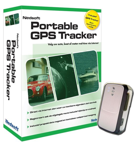 Koopjeshoek - Nedsoft Portable GPS Tracker - Nederlands / Windows