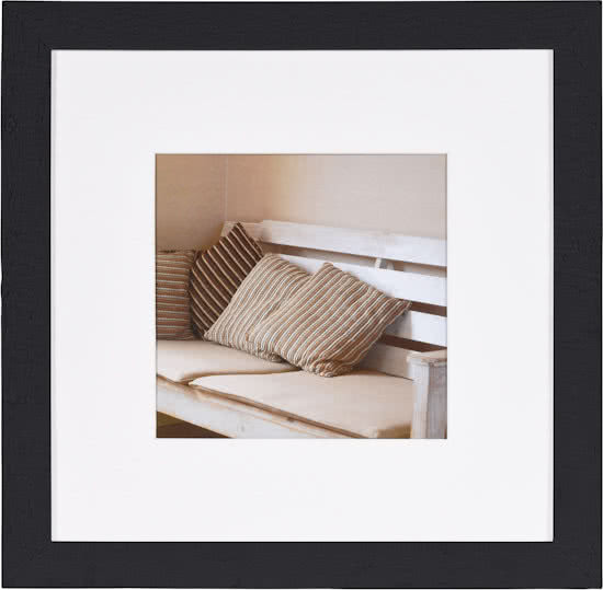 Koopjeshoek - Henzo Driftwood - Fotolijst - Fotomaat 40x40 cm - Donker Grijs