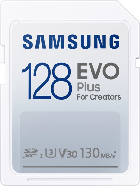 Samsung EVO Plus - SD Kaart - 130 MB/s - 128 GB