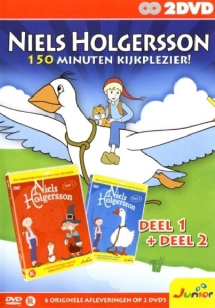 Niels Holgersson - Deel 1 + 2 - DVD