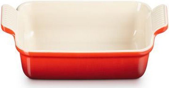 Le Creuset - Heritage Ovenschaal Aardewerk - 19cm - Kersenrood