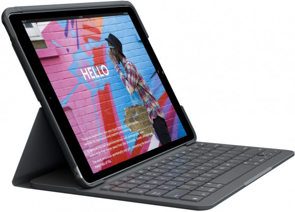 Slim Folio iPad 7th generation - QWERTZ toetsenbord indeling