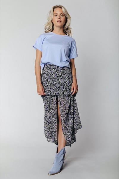 Colourful Rebel - Maat S - Rive Small Flower High Low Rok