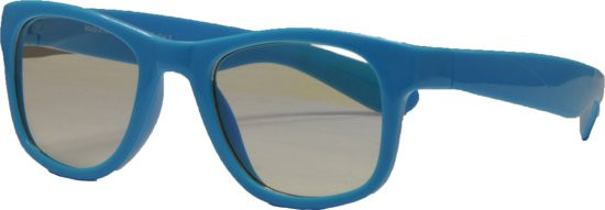 computer bril - REAL SHADES NEON BLUE SIZE 4+
