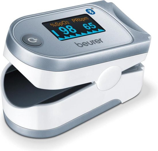Beurer PO60 - Saturatiemeter/Pulseoximeter - Hartslagmeter - Bluetooth
