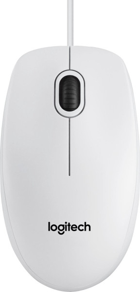 Logitech B100 - Muis - Wit