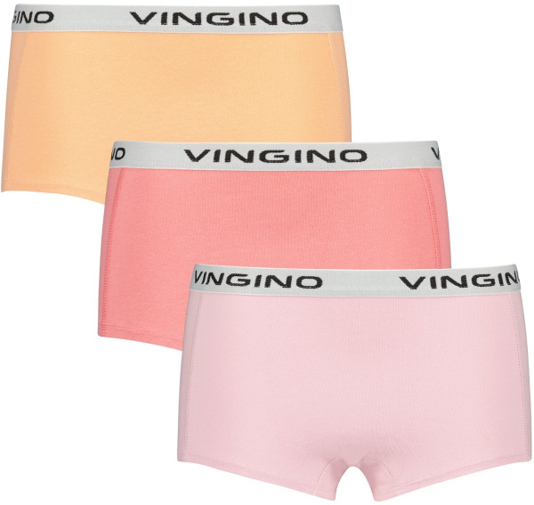 Vingino - Maat 134/140 GIRLS BOXER (3-PACK) Meisjes Onderbroek