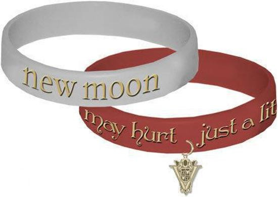 Twilight New Moon - Rubber Bracelet - &quot;This May Hurt&quot;