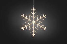 Koopjeshoek-Konstsmide Kerstverlichting buiten - Verlichte decoratie sneeuwvlok L