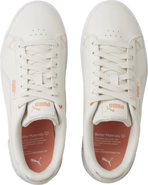 PUMA - Maat 37.5 Jada Better 22 Dames Sneakers - Vaporous Gray/Peach Pink