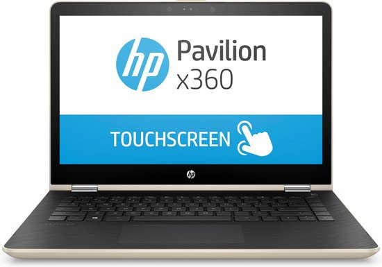 Refurbished - HP Pavilion x360 14-ba025nd - 2-in-1 laptop - 14 Inch - QWERTY