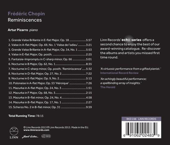 Koopjeshoek - Chopin - Reminiscences - CD
