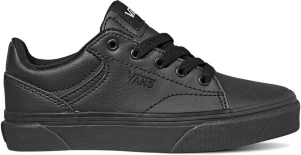 Vans - Maat 36 - Youth Seldan Jongens Sneakers - (Tumble) Black