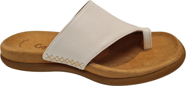 Gabor - maat 40 - Dames Slippers - wit