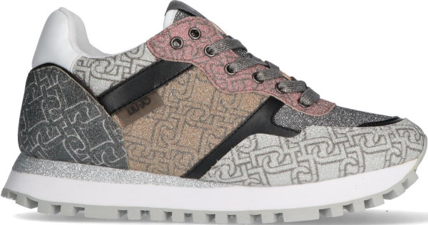 Liu Jo - maat 39- Wonder 1 Dames Sneakers - Zwart Goud