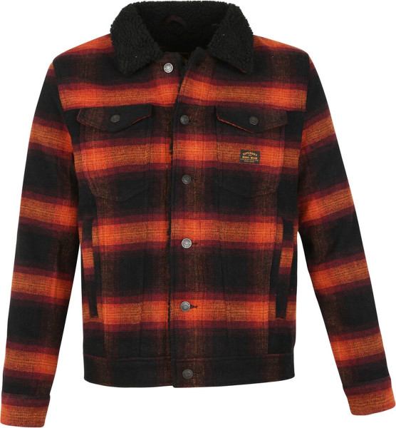 Superdry Heren Wollen Highwayman Trucker jas - 3XL - met sherpa