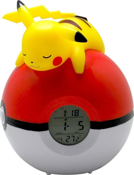 Teknofun Pokémon Wekkerradio - Poké Ball Pikachu