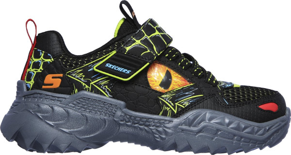 Skechers - maat 32- Skech-O-Saurus Jongens Sneakers - Black-Lime