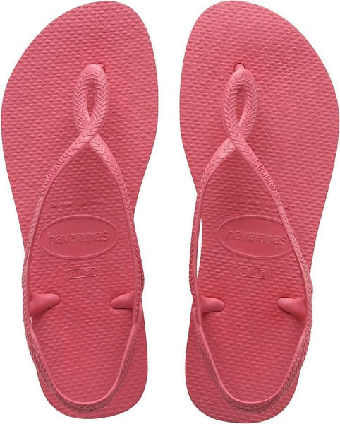 Havaianas - maat 33-34- Luna Meisjes Slippers - Pink Porcelain