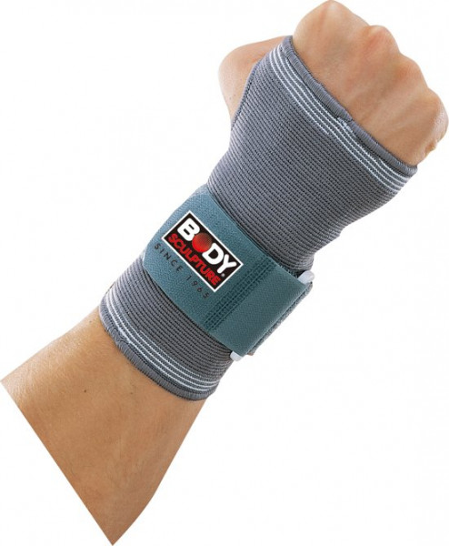 Body Sculpture -Pols Steun / Band - Elastisch - S/M - Grijs