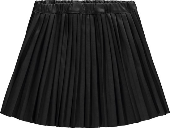 NAME IT - maat 134 - KIDSNKFNATTIE PU SKIRTBlack